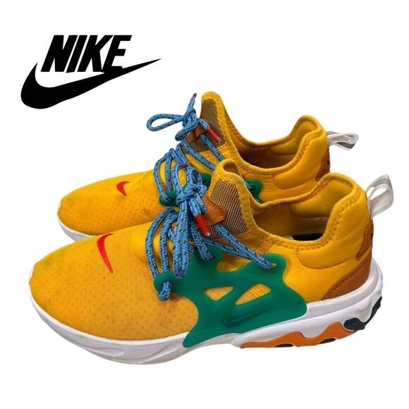 Nike React Presto University Gold-AV2605-701 Men's Sneakers 9 - Picture 2 of 7